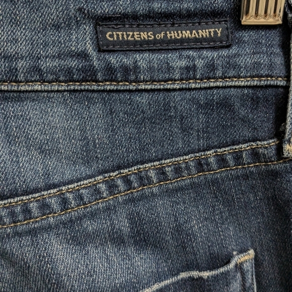 Citizens Of Humanity Mandy Jeans high waist retro slim roll up 28 - Picture 8 of 8